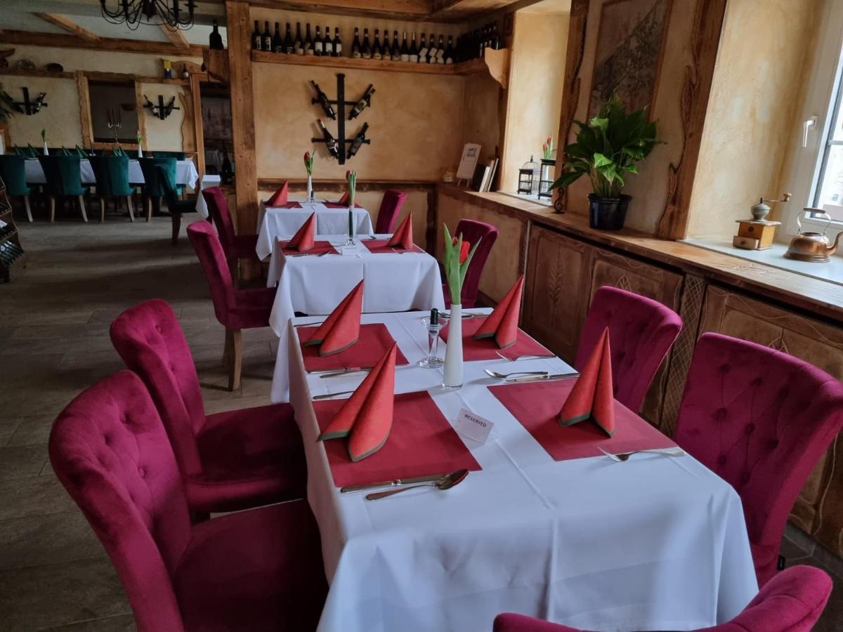 Hotel Und Pension Al Dente Nunchritz Exteriör bild