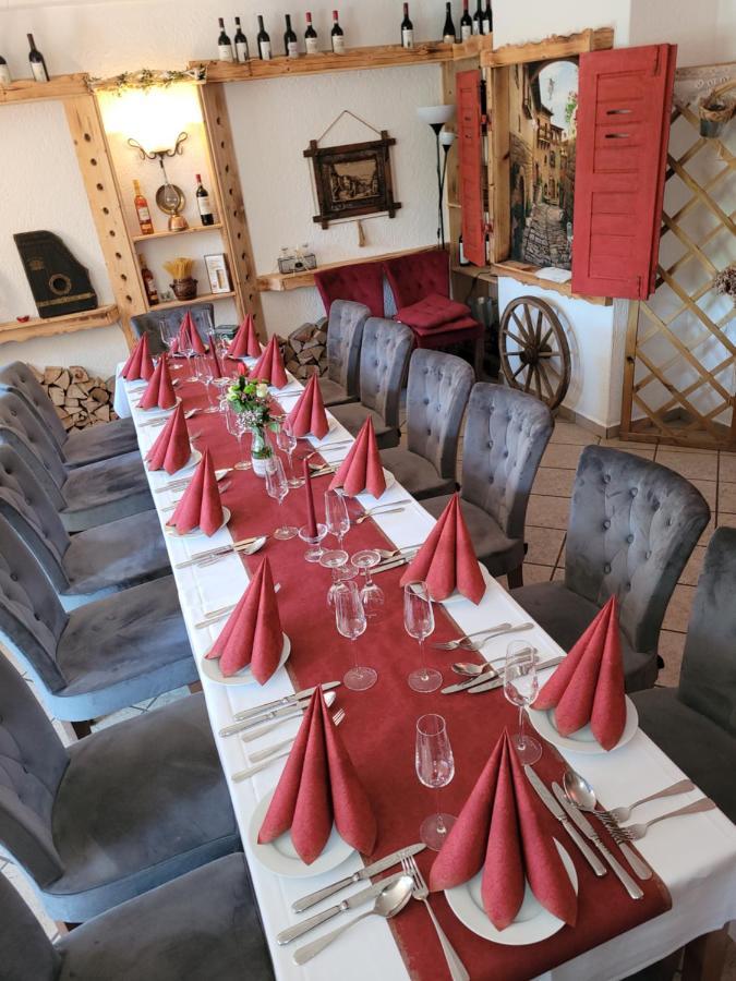 Hotel Und Pension Al Dente Nunchritz Exteriör bild